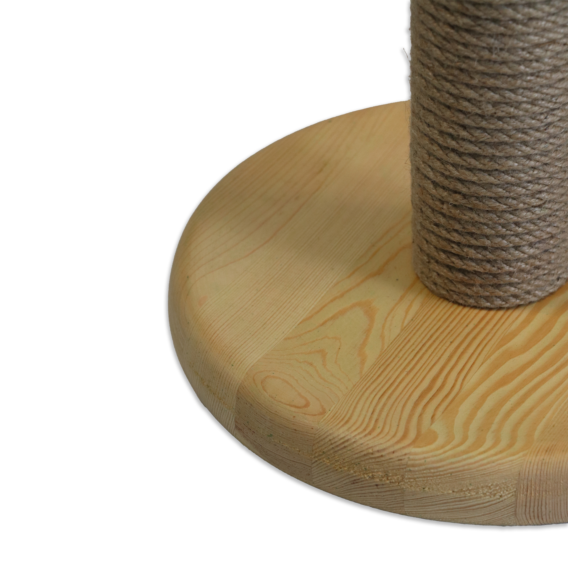  Petody - Birch Wooden Cat Scratching Post