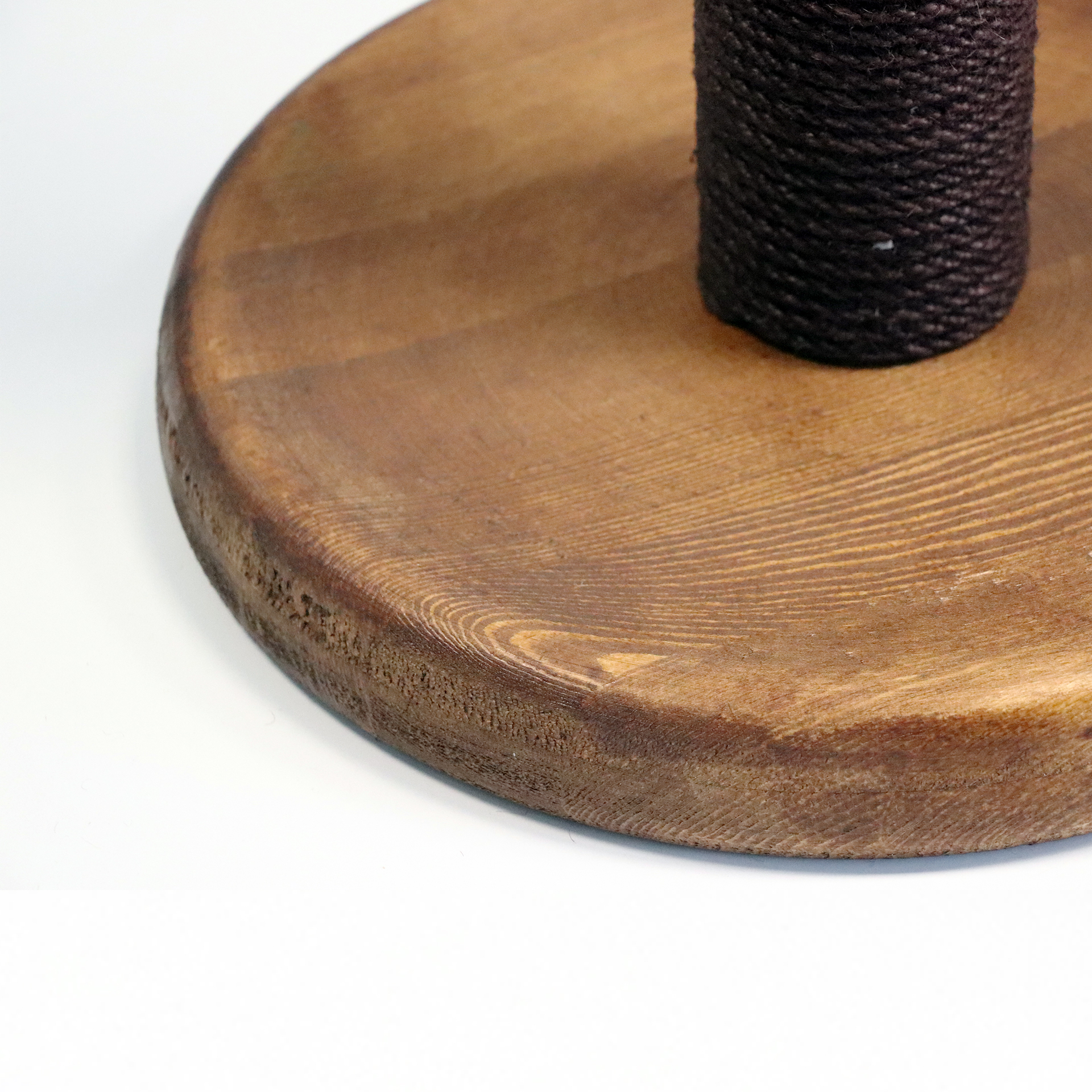  Petody - Mocha Wooden Cat Scratching Post