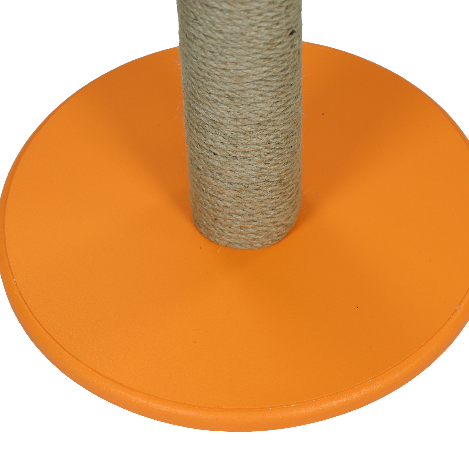 Petody - Tangerine Wooden Cat Scratching Post